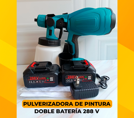 Pistola de Pulverización Inalámbrica Recargable – Alta Potencia